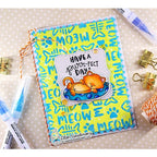 Simon Says Stamp! Newton's Nook Designs MEOW Stencil NN1906T01