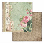 Simon Says Stamp! Stamperia SPRING BOTANIC 12x12 Paper sbbl50