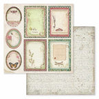 Simon Says Stamp! Stamperia SPRING BOTANIC 12x12 Paper sbbl50