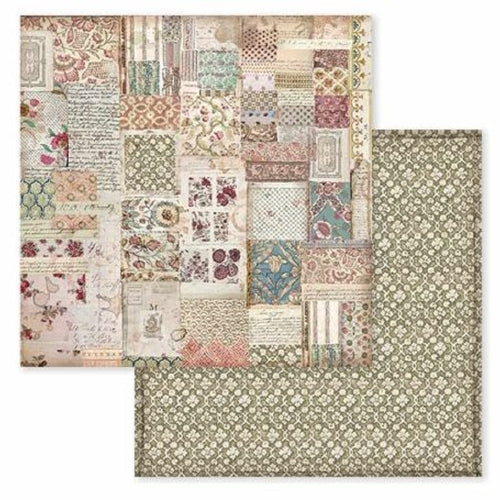 Simon Says Stamp! Stamperia SPRING BOTANIC 12x12 Paper sbbl50