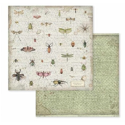 Simon Says Stamp! Stamperia SPRING BOTANIC 12x12 Paper sbbl50