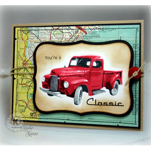 Simon Says Stamp! Kitchen Sink Stamps CLASSIC OLD TRUCK kss012