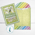 Simon Says Stamp! Trinity Stamps LAYERED CONFETTI 6 x 6 Stencil Set of 2 199683 | color-code:ALT02