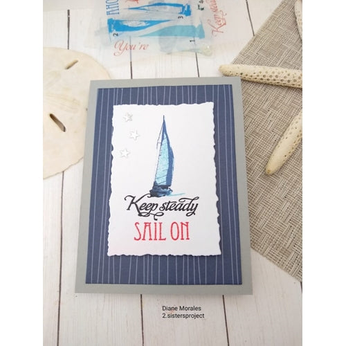 Simon Says Stamp! Kitchen Sink Stamps SAIL BOATS kss020 | color-code:ALT04