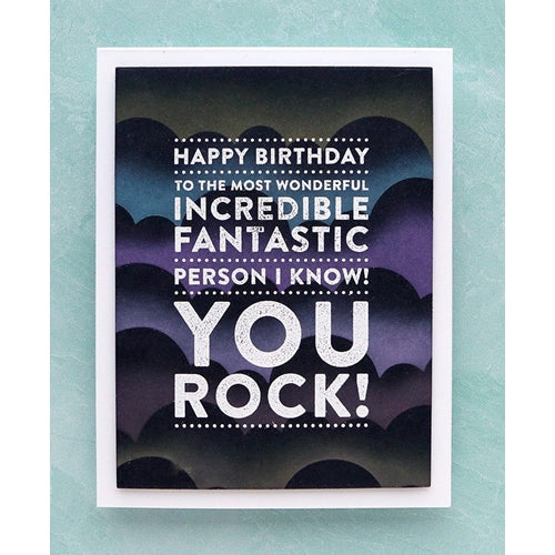 Simon Says Stamp! Newton's Nook Designs CLOUDS Stencil NN1907T05 | color-code:ALT1