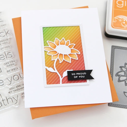Simon Says Stamp! Simon Says Stamp SUNFLOWER FRAME Wafer Die s666 | color-code:ALT3