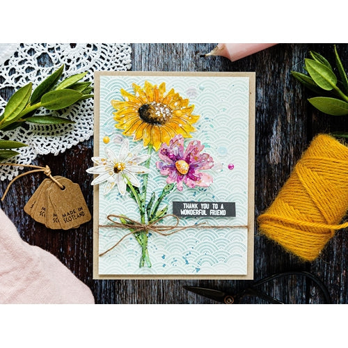 Simon Says Stamp! Simon Says Stamp SUNFLOWER STEM Wafer Die s665 | color-code:ALT0