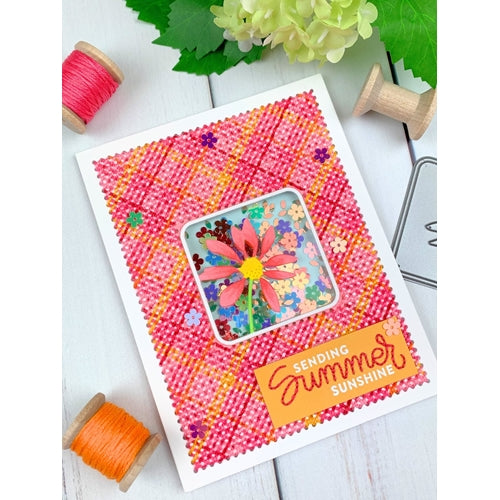 Simon Says Stamp! Simon Says Stamp DAISY SQUARE Wafer Die s669 | color-code:ALT1