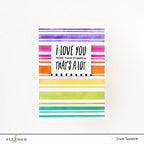 Simon Says Stamp! Altenew BEACH TOWEL STRIPES Stencil ALT3451