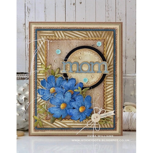 Simon Says Stamp! CZ Design Wafer Die MOM AND DAD czd53 | color-code:ALT1