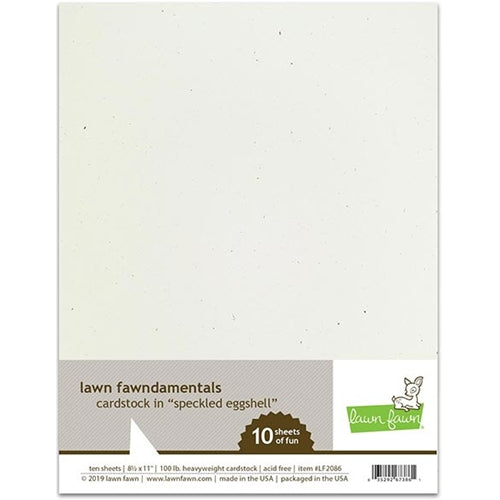 Simon Says Stamp! Lawn Fawn SPECKLED EGGSHELL Cardstock LF2086