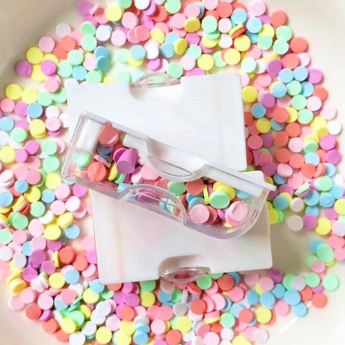 Simon Says Stamp! Trinity Stamps RAINBOW SHERBET CANDY CONFETTI SPRINKLES Embellishment Box 171052