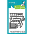Simon Says Stamp! Lawn Fawn BUILD A HOUSE CHRISTMAS ADD ON Custom Craft Dies LF2048