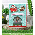 Simon Says Stamp! Lawn Fawn BUILD A HOUSE CHRISTMAS ADD ON Custom Craft Dies LF2048