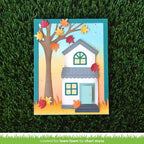 Simon Says Stamp! Lawn Fawn BUILD A HOUSE Custom Craft Dies LF2046