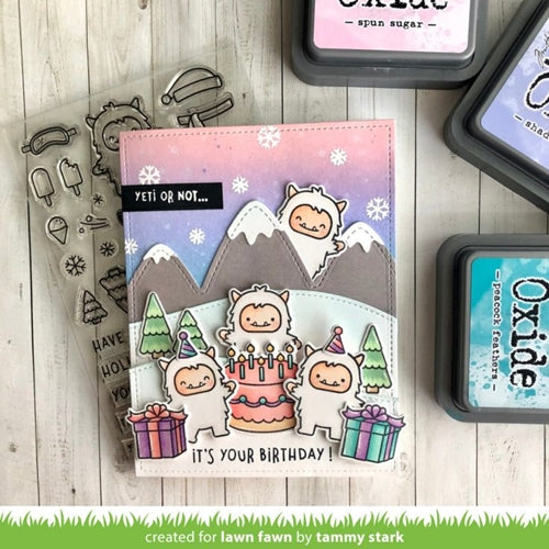 Simon Says Stamp! Lawn Fawn YETI OR NOT Clear Stamps LF2027 | color-code:ALT5