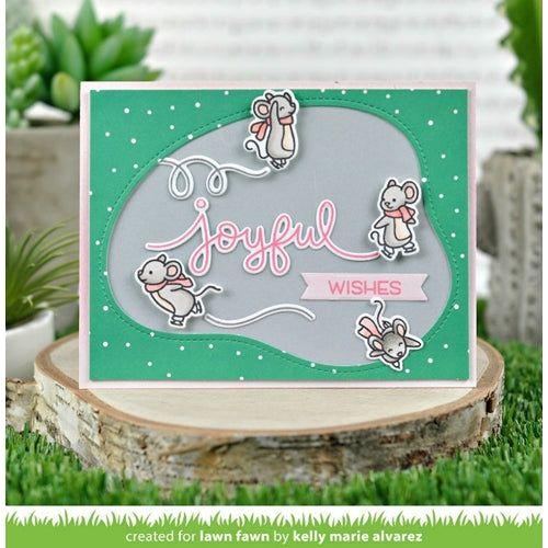 Simon Says Stamp! Lawn Fawn MICE ON ICE Clear Stamps LF2031