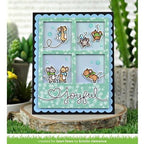 Simon Says Stamp! Lawn Fawn MICE ON ICE Clear Stamps LF2031