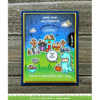 Simon Says Stamp! Lawn Fawn SET SPOOKY VILLAGE Clear Stamps and Dies HLFSV