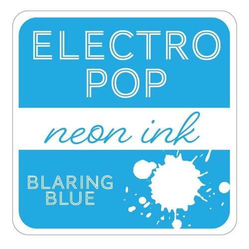 Simon Says Stamp! Rina K Designs BLARING BLUE ElectroPop Ink Pad 142
