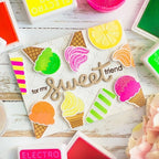 Simon Says Stamp! Rina K Designs HELLO YELLOW ElectroPop Ink Pad 111
