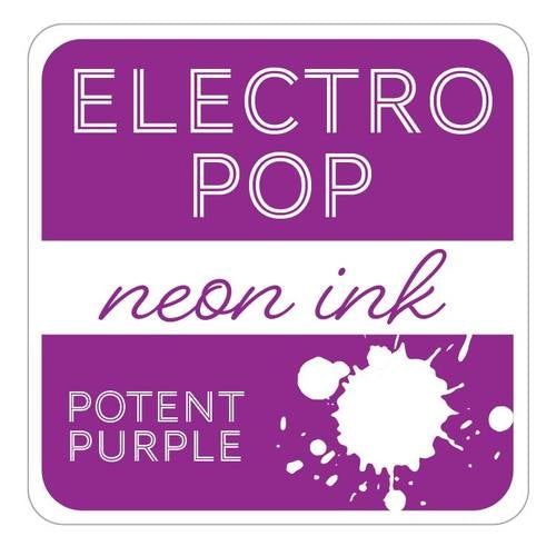 Simon Says Stamp! Rina K Designs POTENT PURPLE ElectroPop Ink Pad 159