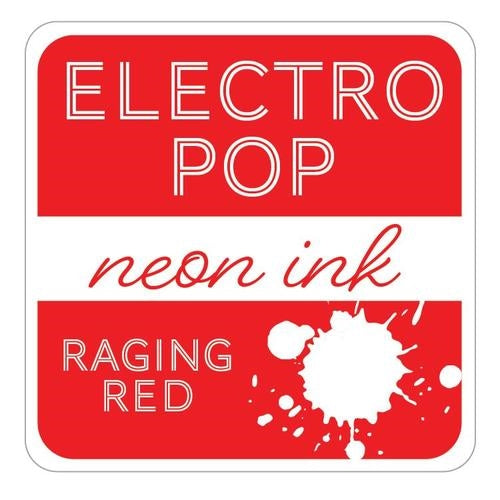Simon Says Stamp! Rina K Designs RAGING RED ElectroPop Ink Pad 098