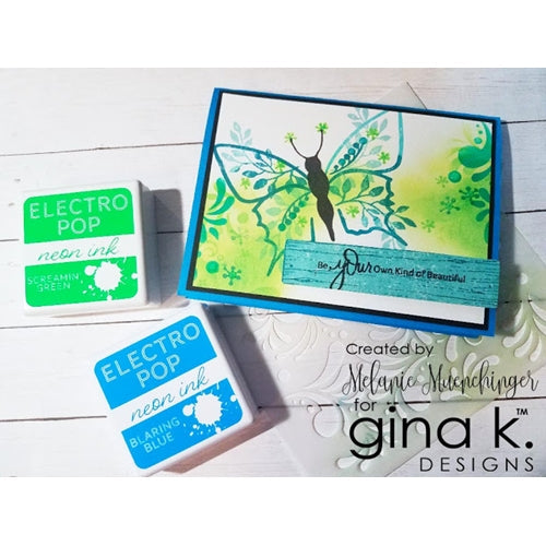 Simon Says Stamp! Rina K Designs SCREAMIN' GREEN ElectroPop Ink Pad 135 | color-code:ALT1