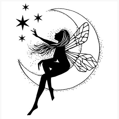 Simon Says Stamp! Lavinia Stamps MOON FAIRY Clear Stamp LAV041