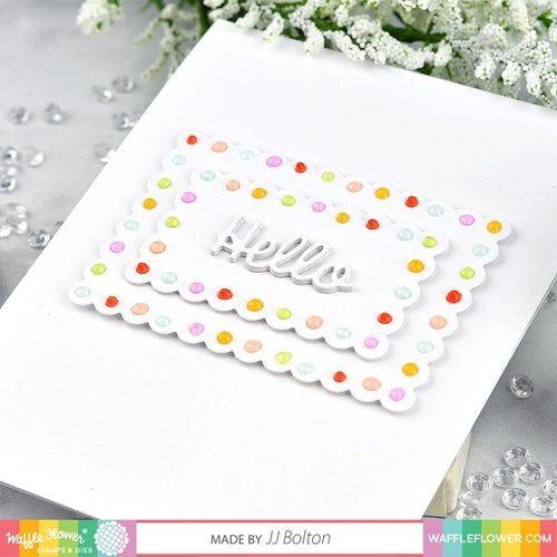 Simon Says Stamp! Waffle Flower ATC LAYERS Dies 310326