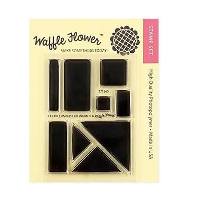 Simon Says Stamp! Waffle Flower COLOR COMBOS FOR INK PADS Clear Stamps 271265