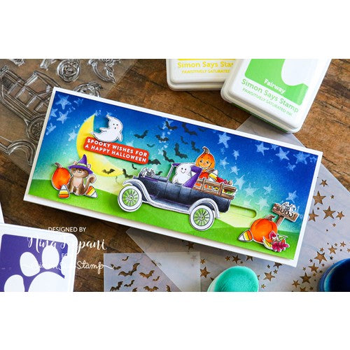 Simon Says Stamp! Tim Holtz Layering Stencil HOCUS POCUS THS131 | color-code:ALT1