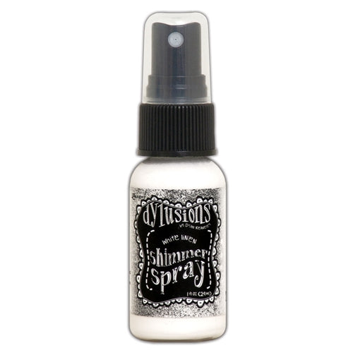 Simon Says Stamp! Ranger Dylusions WHITE LINEN Shimmer Spray dyh68457
