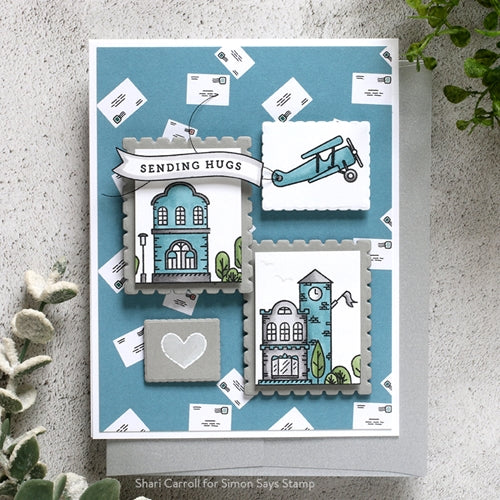 Simon Says Stamp! CZ Design Wafer Dies POSTAGE czd68 | color-code:ALT3