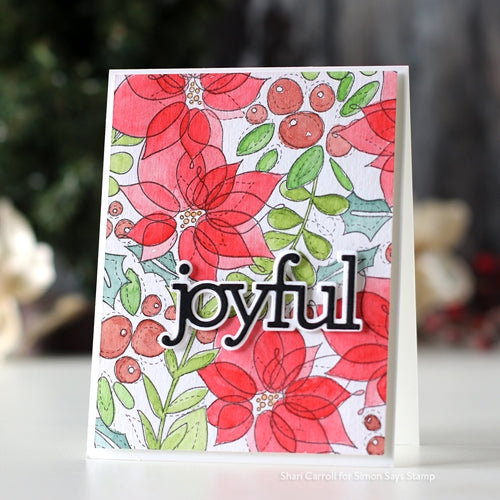 Simon Says Stamp! CZ Design Wafer Dies JOYFUL czd72 | color-code:ALT0