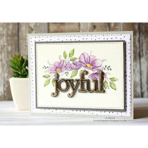 Simon Says Stamp! CZ Design Wafer Dies JOYFUL czd72 | color-code:ALT2