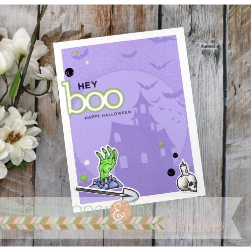 Simon Says Stamp! CZ Design Wafer Dies BOO WORD AND SHADOW czd61 | color-code:ALT1