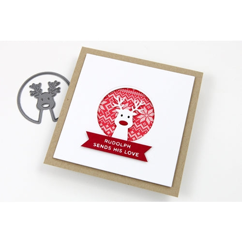 Simon Says Stamp! CZ Design HO HO DEER CIRCLE Wafer Die czd70 | color-code:ALT1