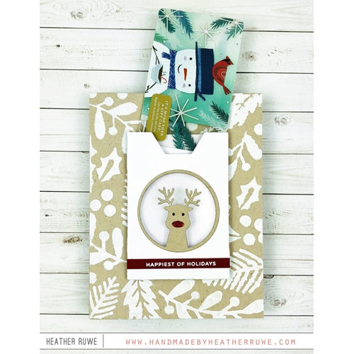 Simon Says Stamp! CZ Design HO HO DEER CIRCLE Wafer Die czd70 | color-code:ALT2