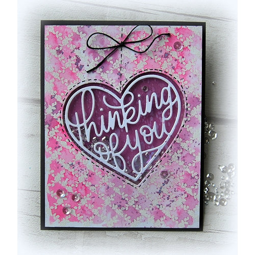 Simon Says Stamp! Simon Says Stamp THINKING OF YOU HEART Wafer Dies sssd112025 | color-code:ALT0