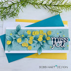 Simon Says Stamp! Simon Says Stamp EUCALYPTUS LEAVES Wafer Die s661 | color-code:ALT5