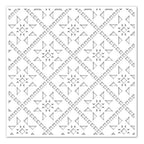 Simon Says Stamp! Simon Says Stamp Stencil QUILTED ssst121450
