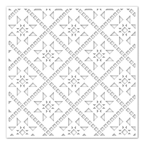 Simon Says Stamp! Simon Says Stamp Stencil QUILTED ssst121450