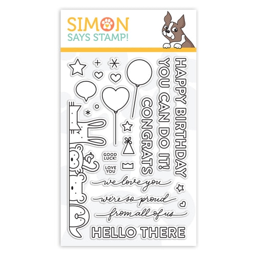 Simon Says Stamp! Simon Says Clear Stamps CRITTER CROWD sss102009