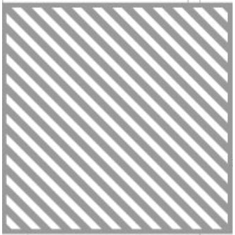 Simon Says Stamp! Gina K Designs SASSY STRIPES Stencil 0862
