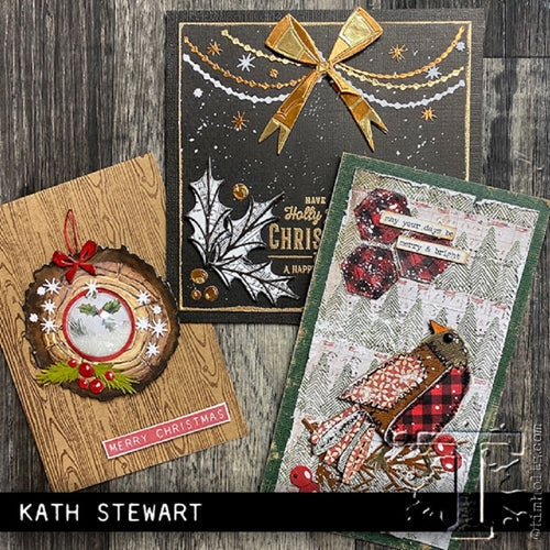 Simon Says Stamp! Tim Holtz Sizzix DECK THE HALLS Colorize Thinlits Dies 664229