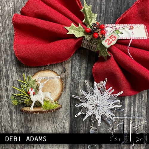 Simon Says Stamp! Tim Holtz Sizzix DECK THE HALLS Colorize Thinlits Dies 664229