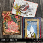 Simon Says Stamp! Tim Holtz Sizzix DECK THE HALLS Colorize Thinlits Dies 664229