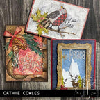 Simon Says Stamp! Tim Holtz Sizzix PATCHWORK BIRD Bigz Die 664231