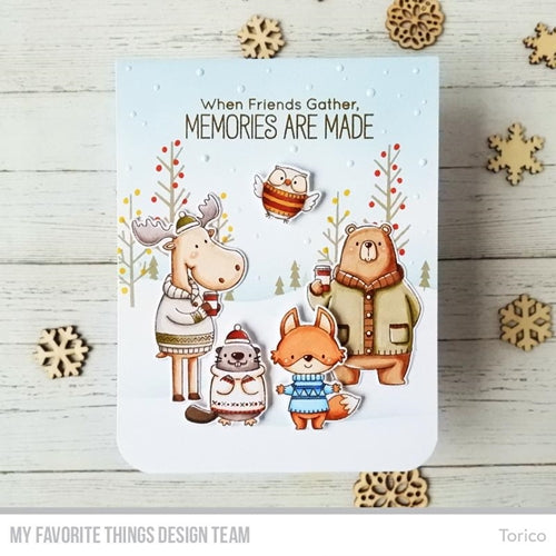 Simon Says Stamp! My Favorite Things SWEATER WEATHER IN THE WOODS Clear Stamps BB80 | color-code:ALT1